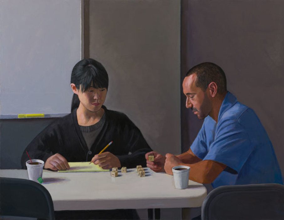 Dan McCleary, "Therapy," 2014, oil on canvas